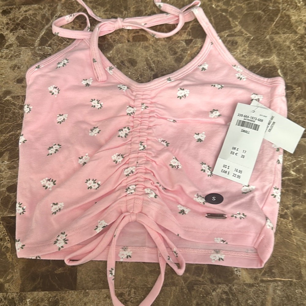 Hollister tank with spaghetti straps